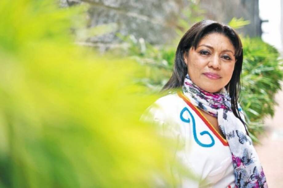 Oneida Pinto, candidata de Cambio Radical. / Archivo