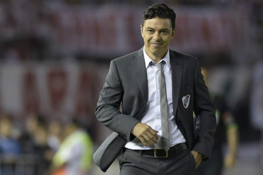 Marcelo “El Muñeco” Gallardo, director técnico de River Plate.