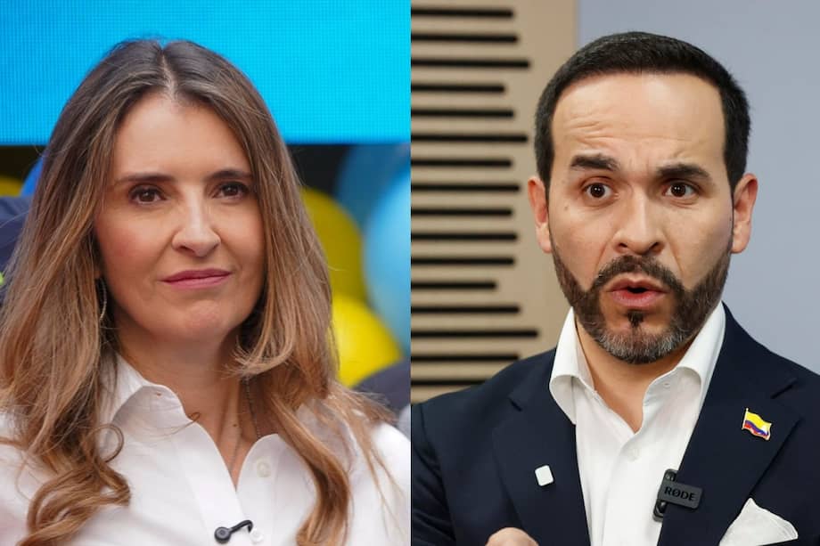 Paloma Valencia y Abelardo de la Espriella.