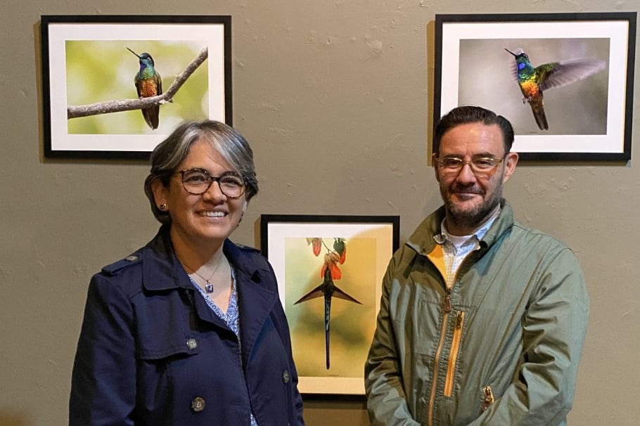 Diego Emerson Torres, uno de los fotógrafos de aves más destacados del país