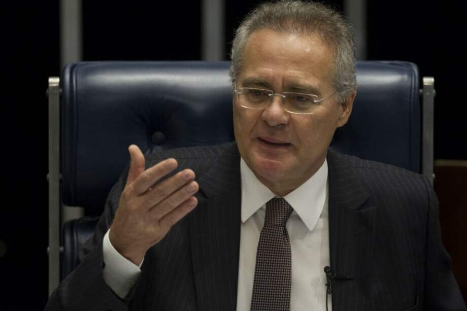 El hoy expresidente del Congreso Nacional, el senador Renan Calheiros. / EFE