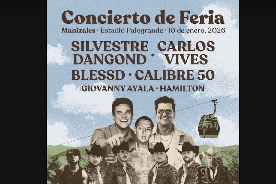 Artistas de la Feria de Manizales.