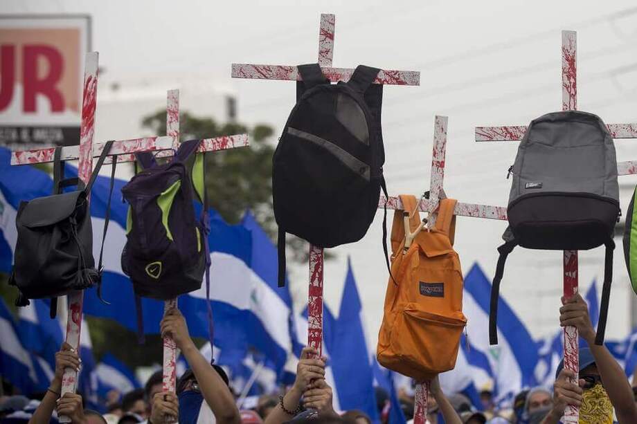 La democracia agoniza en Nicaragua y, con ella, el periodismo independiente también se halla en extinción. / Foto: EFE