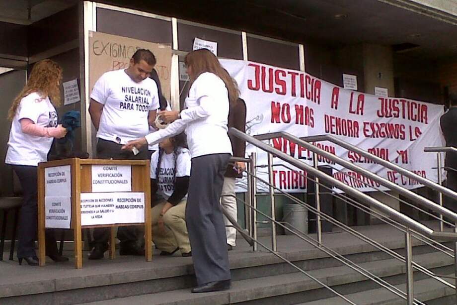 Por paro judicial, represadas 45 mil judicializaciones de capturados