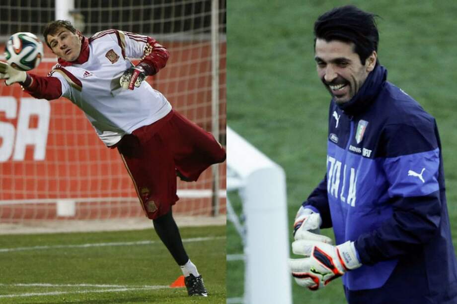 Casillas-Buffon, duelo de arqueros que adorna el clásico España-Italia