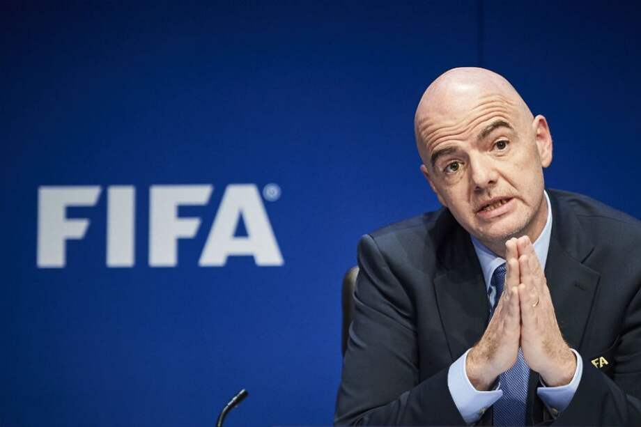 Gianni Infantino, presidente de la FIFA. Foto: AFP