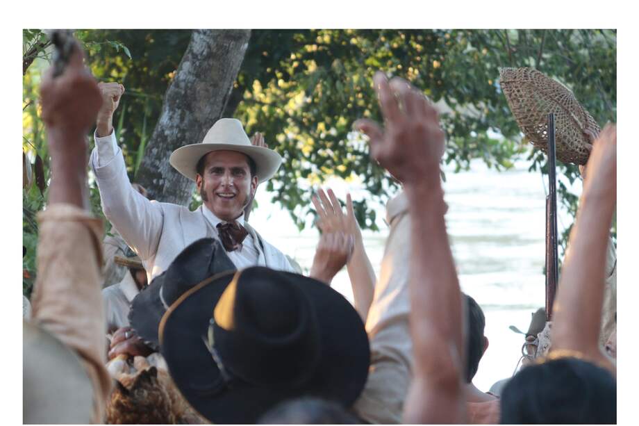 "La Vorágine" narra la historia de amor y supervivencia de Arturo Cova y Alicia en la selva amazónica, mientras enfrentan la explotación y el genocidio durante la fiebre del caucho.