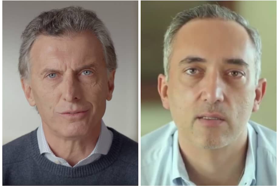 El presidente de la Argentina, Marucio Macri, y el candidato mexicano, Daniel Zairick.