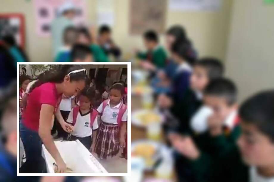 El video de entrega de refrigerios en Aguachica que genera indignación