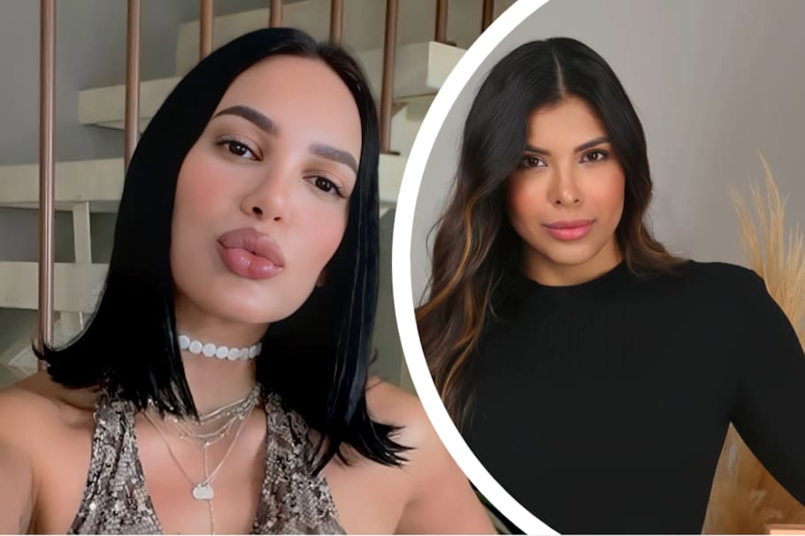 Andrea Valdiri y Laura Jaramillo.