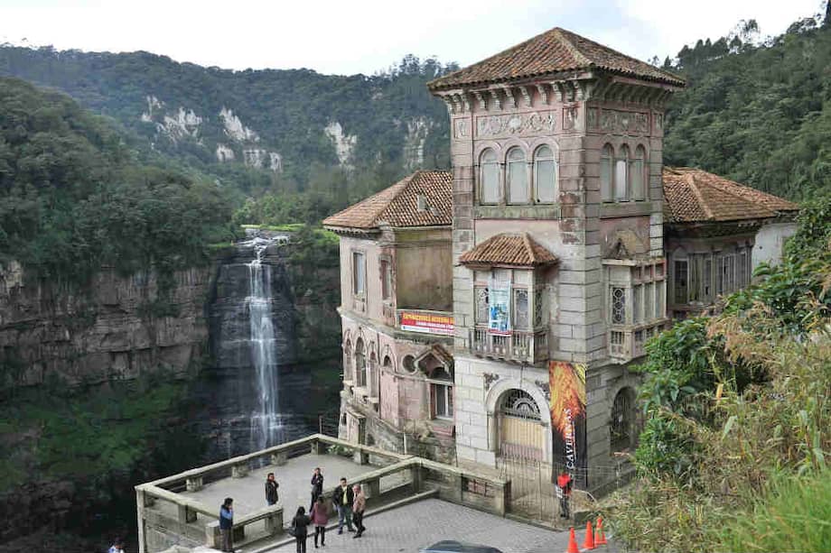 La Casa del Salto del Tequendama se construyó durante la presidencia de Pedro Nel Ospina (1922-1926) . /David Campuzano