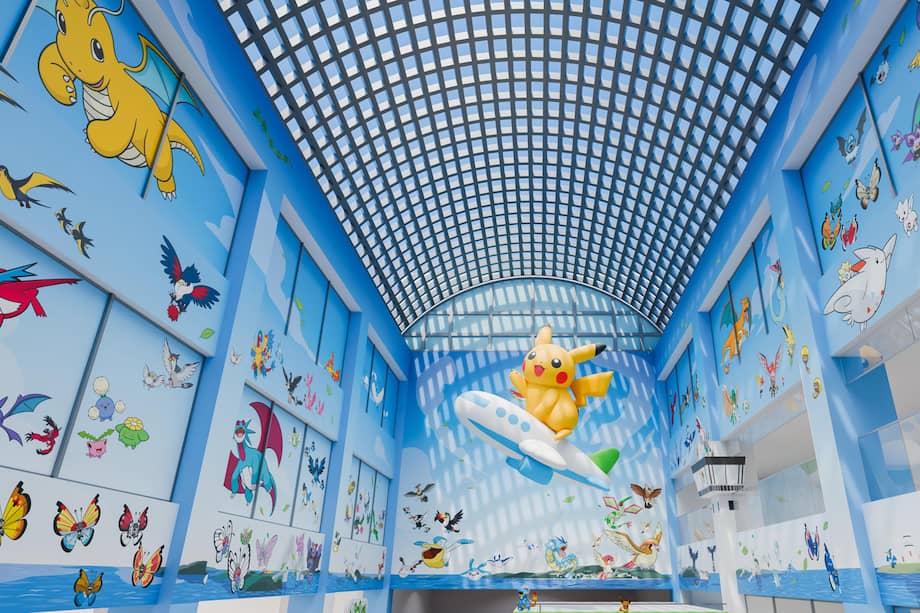 Renombrado como Aeropuerto Noto Satoyama Pokémon With You, ha sido decorado para "recuperar" las cifras de visitantes.