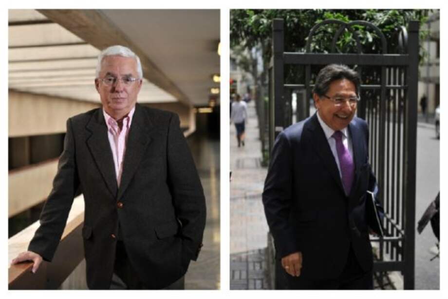 El senador Jorge Enrique Robledo (izq.) y el fiscal general, Néstor Humberto Mártínez. / Foto: Archivo.