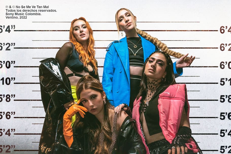 Para el video de "No se me ve tan mal", Ventino recreó una cárcel lujosa en los estudios de Fox.