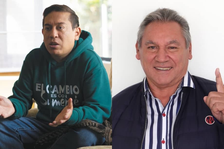 Carlos Amaya y Rodrigo Romero compartirán el cargo con Antanas Mockus y Antonio Navarro. Fotos: El Espectador y Partido Verde