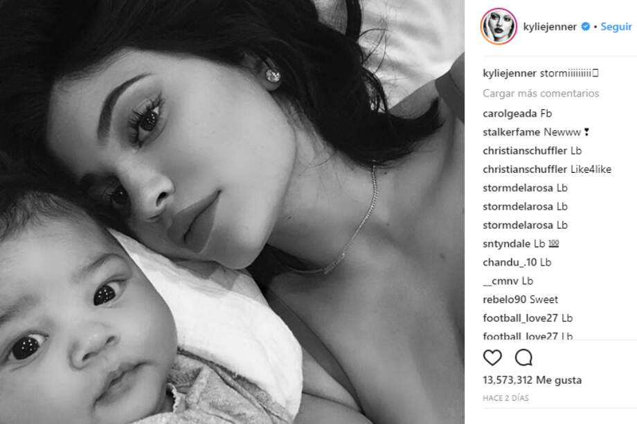 Kylie Jenner y Stormi. / Tomada de Instagram.com/kyliejenner
