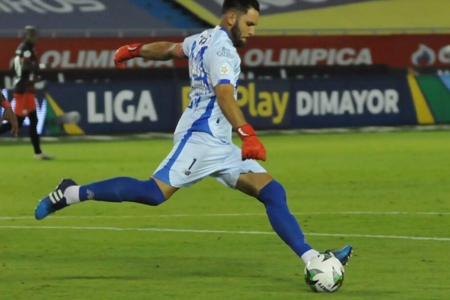 Sebastián Viera, arquero y capitán del Júnior, fue la figura en el triunfo ante América, por la Liga BetPlay.