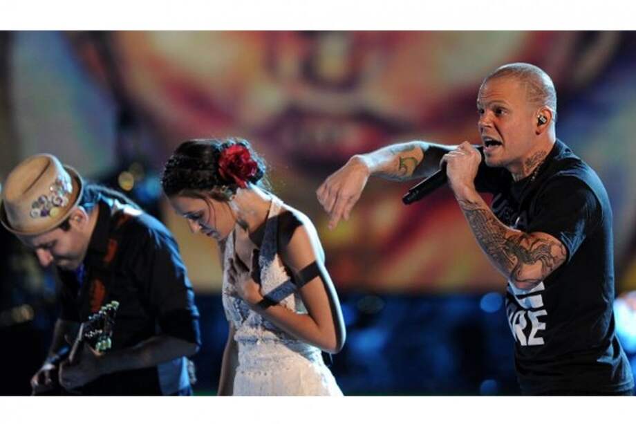 Calle 13 llenó la Plaza de Bolívar