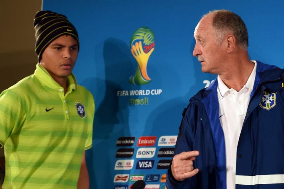 Thiago Silva defendió a Scolari y expresó su frustración por no jugar final