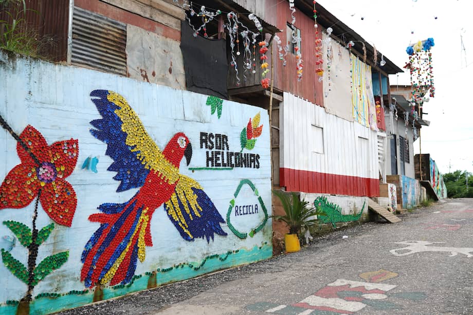 El barrio nació como invasión promovida por la extinta guerrilla de las FARC durante la zona de despeje.