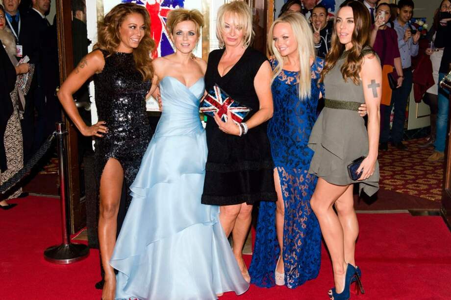 Las integrantes de Spice Girls: Melanie Brown, Geri Halliwell, Emma Bunton y Melanie Chisholm. / Archivo AFP