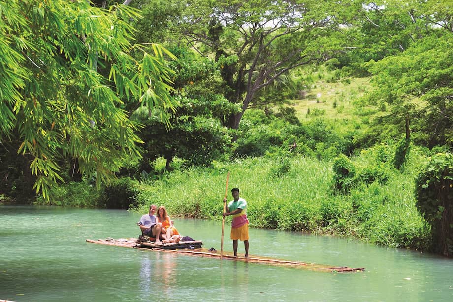 Rafting en el Martha Brae.