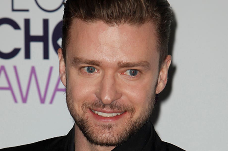 Justin Timberlake in the press room for 40th Annual The People's Choice Awards 2014 - PRESS ROOM, Nokia Theatre L.A. Live, Los Angeles, CA January 8, 2014. Photo By: Emiley Schweich/Everett Collection