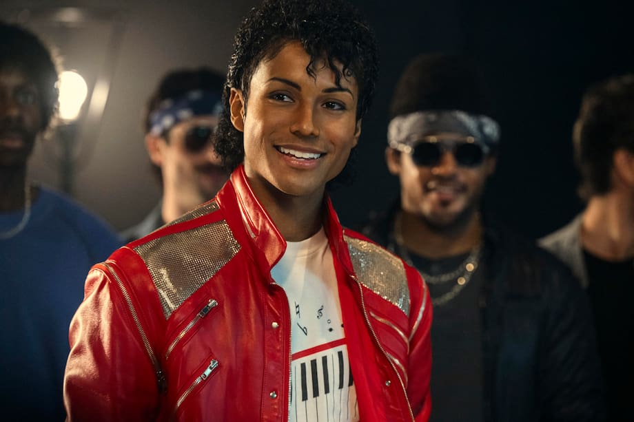 Jaafar Jackson, sobrino de Michael Jackson, en la película 'Michael'.