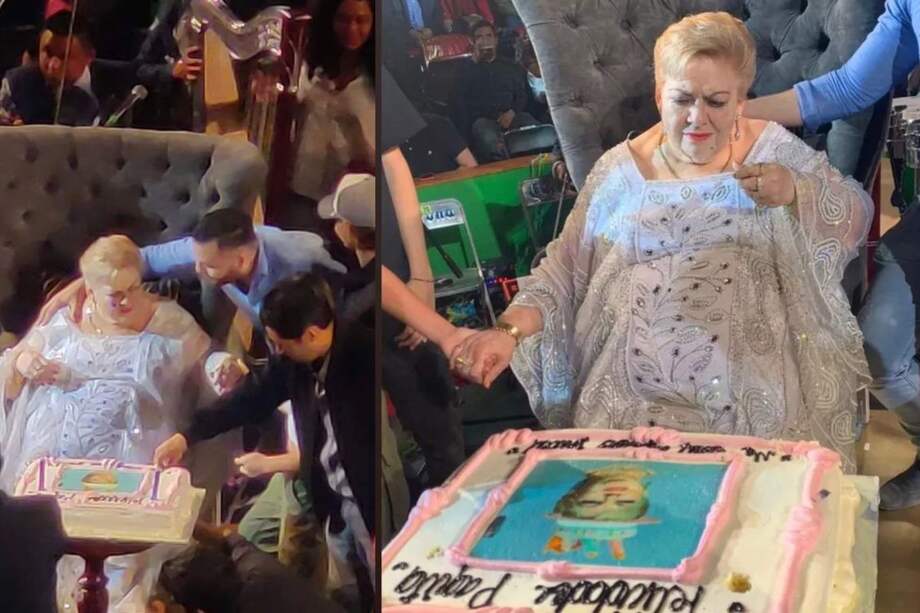 Paquita la del Barrio celebró este fin de semana su cumpleaños durante su último concierto en palenques.