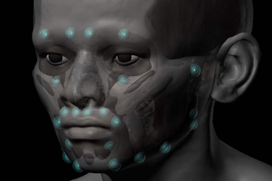 El rostro de Ta-Kr-Hb fue reconstruido con la ayuda del Dr. Chris Rynn.
