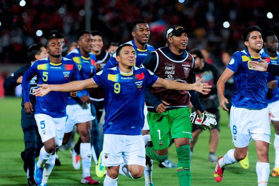 Chile y Ecuador clasificaron directamente a Brasil 2014