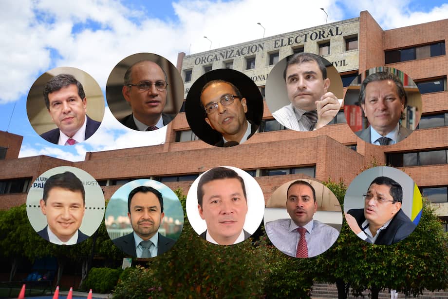 Virgilio Almanza, Joaquín José Vives, Carlos Mario Isaza, Jaime Hernando Suárez, Armando Novoa, Orlando Muñoz, José Darío Castro, Hernán Penagos, William Mauricio Ochoa y Nerio José Alvis.