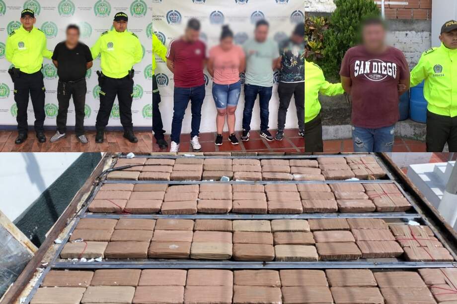 Cinco de estas personas tenían orden judicial y la última fue capturada en flagrancia.