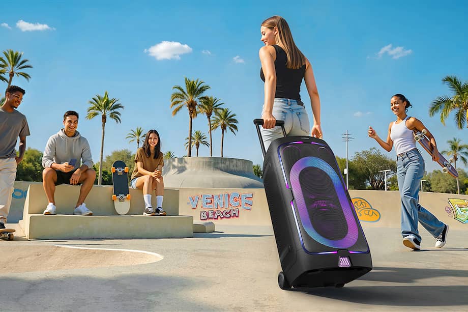 Los nuevos modelos de torres de sonido de Samsung son la ST50F y ST40F.