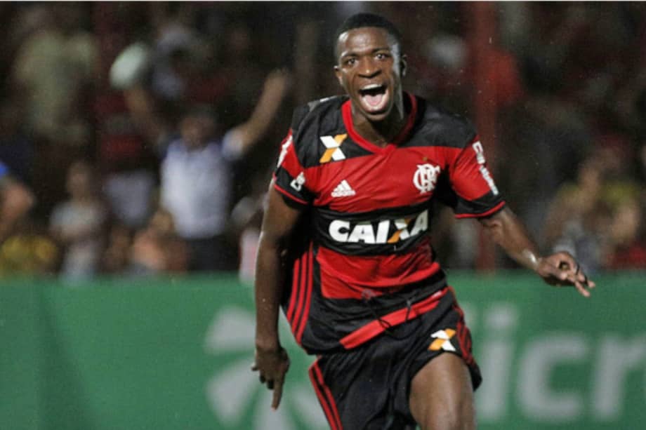 Vinicius Junior, el nuevo “crack” del fútbol brasileño. / AFP