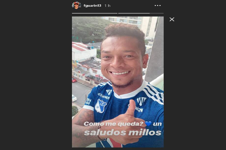 Tomado de Instagram: @fguarin13