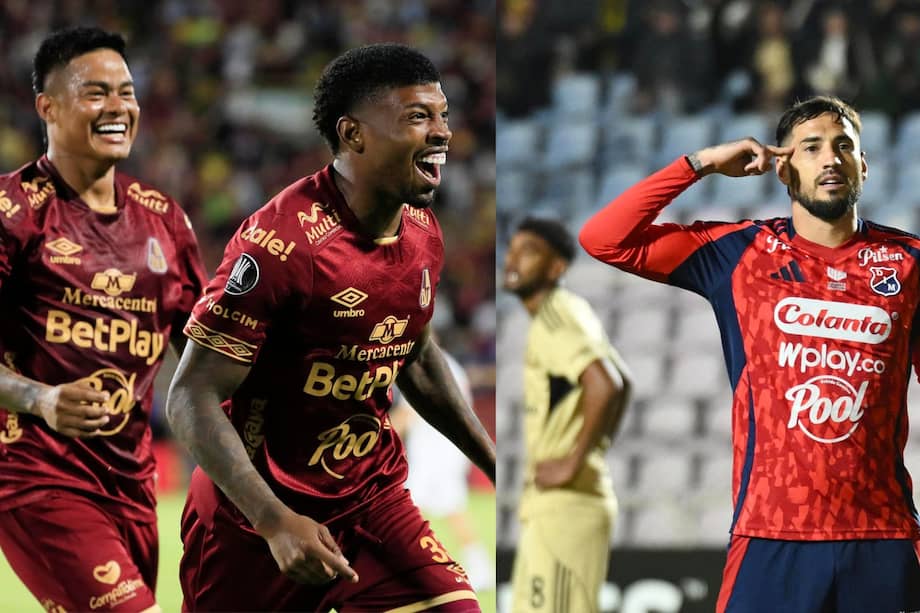 Deportes Tolima y Deportivo Independiente Medellín se juegan la permanencia en la Copa Libertadores.