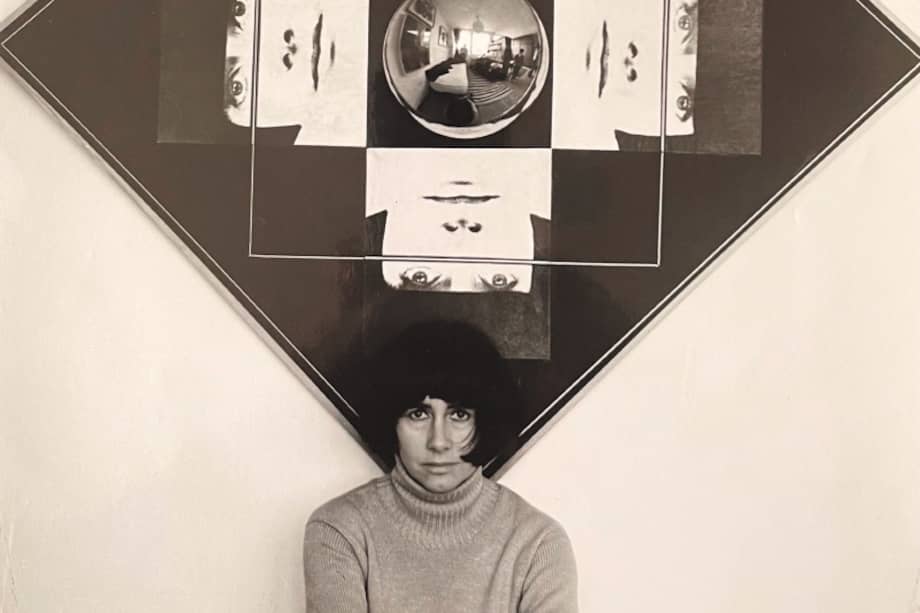 Marta Traba llevó el arte a la televisión colombiana en programas como "Una visita a los museos" y "El ABC del arte". / Archivo familia Zalamea