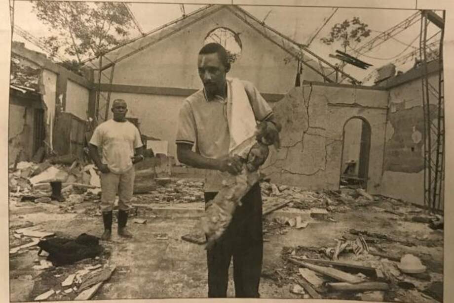 Así registró El Espectador la masacre de Bojayá. / Archivo.