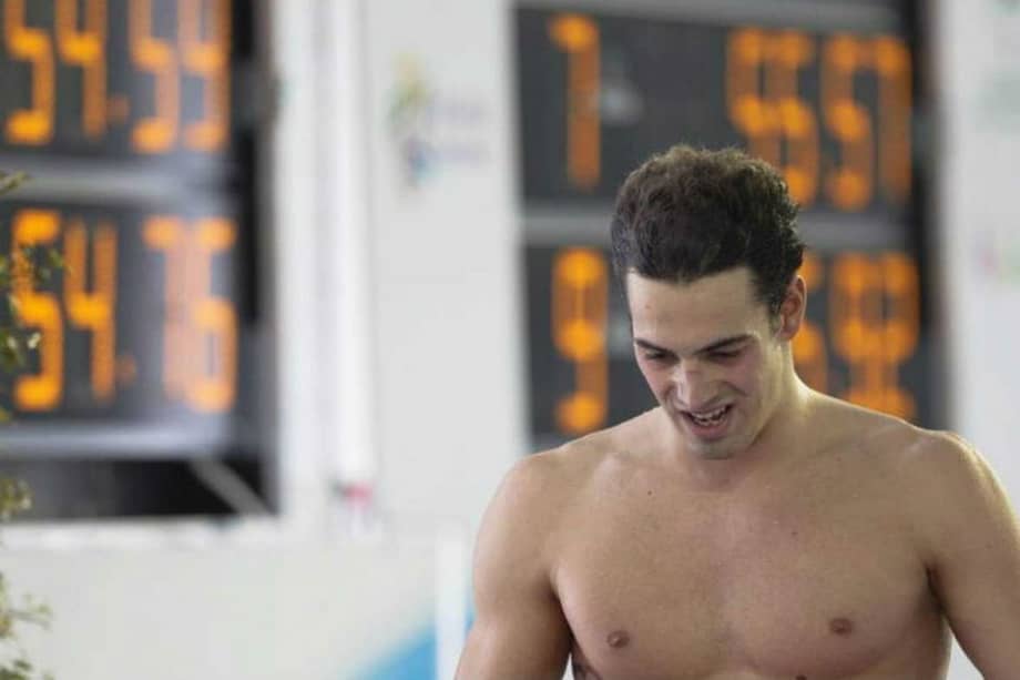 Rafael Muñoz, nadador español. Foto: EFE