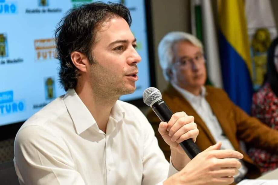 Daniel Quintero, alcalde de Medellín. / Tomada del Twitter @QuinteroCalle