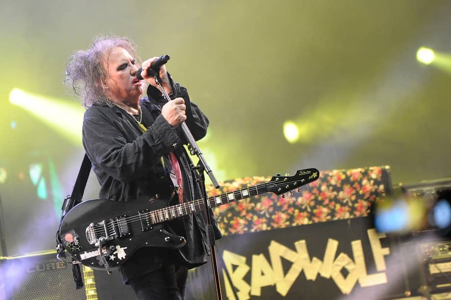 El repertorio de The Cure incluyó 28 canciones en total.