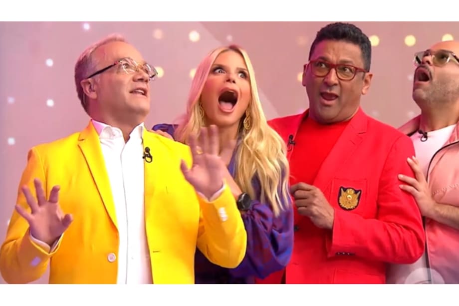 Carlos Giraldo, Mary Méndez, Frank Solano y Carlos Vargas, presentadores de 'La Red'.