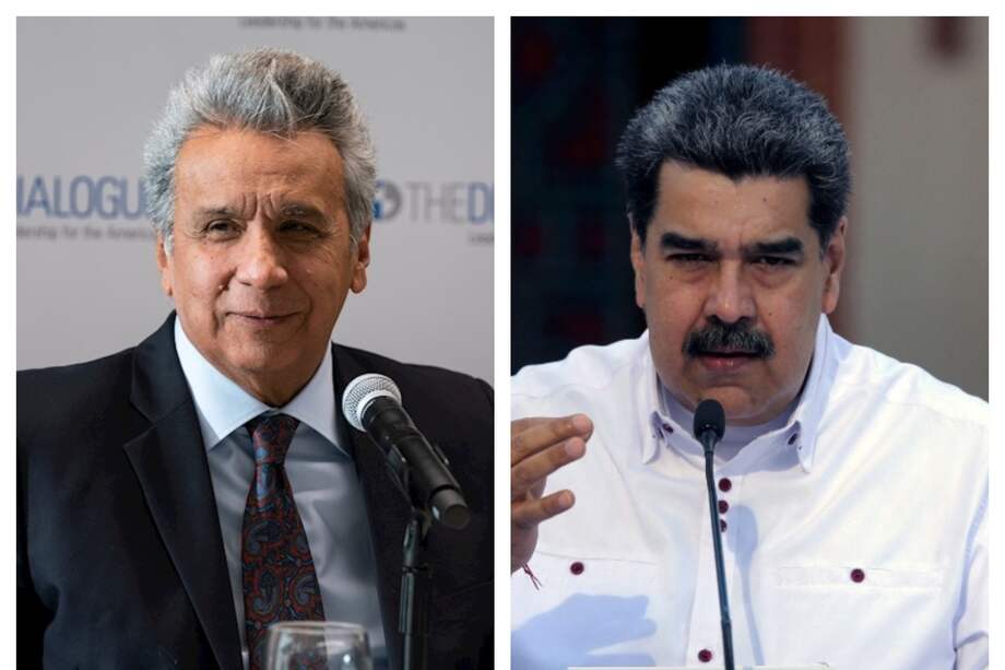 Lenín Moreno acusó a Nicolás Maduro de estar detrás de las protestas en Colombia.