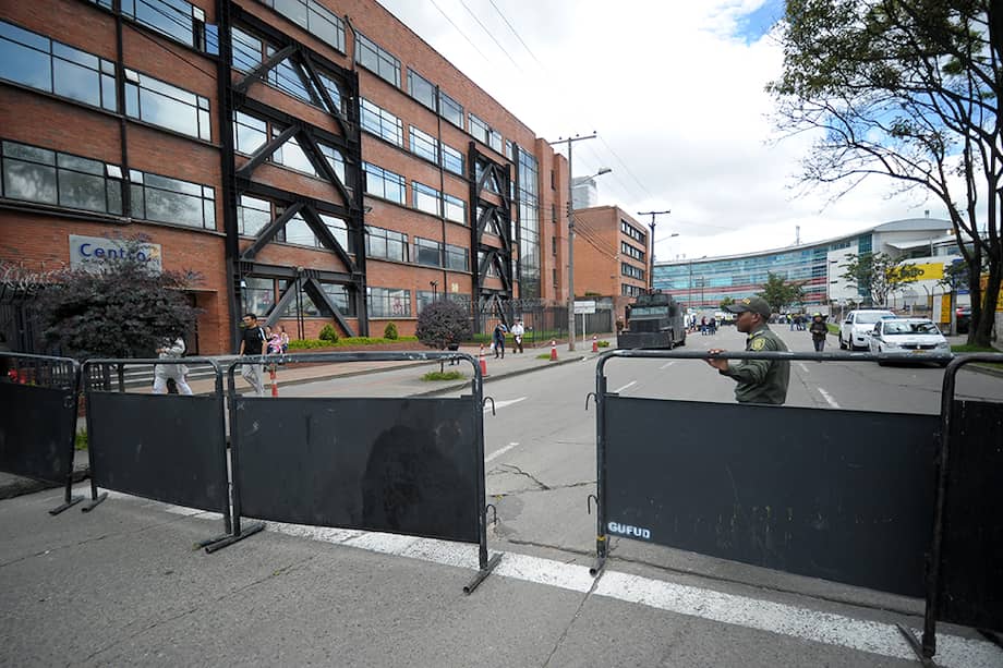 La diligencia se desarrolló en el Complejo Judicial de Paloquemao. / Cristian Garavito