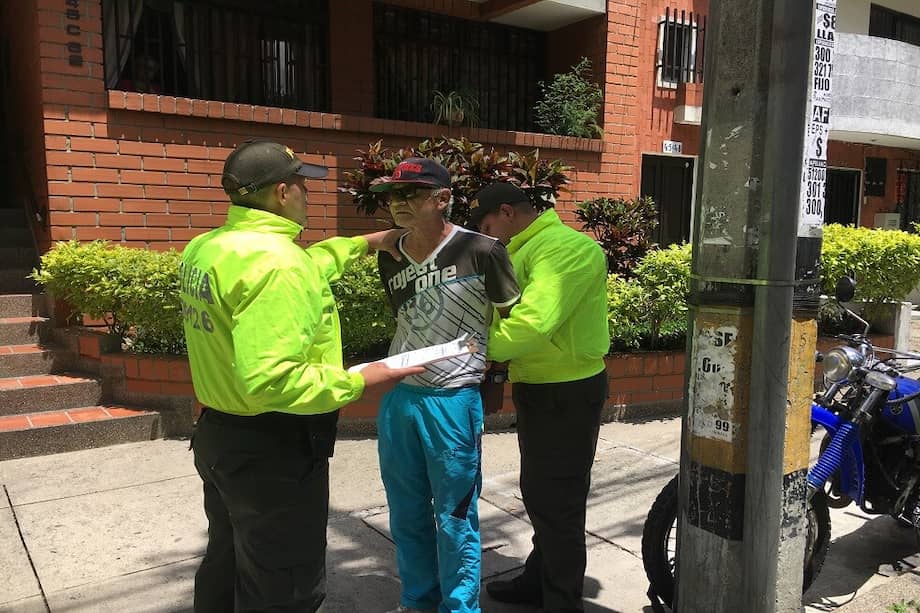Al hombre se le imputó el delito de hurto calificado y agravado. / Policía Medellín