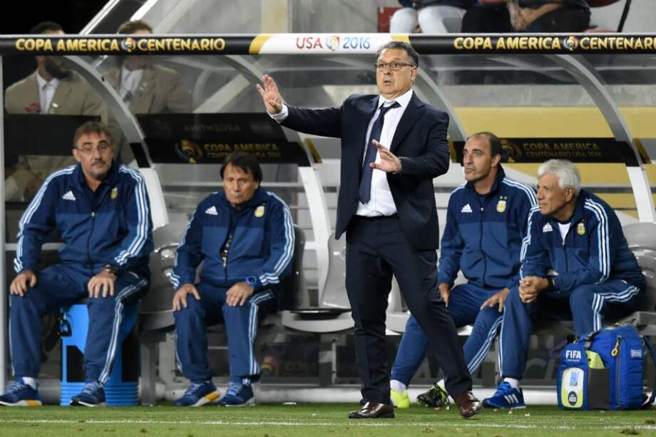 Gerardo Martino, técnico de la Selección de Argentina. Foto: AFP
