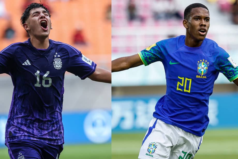 Argentina vs. Brasil en el Mundial sub 17