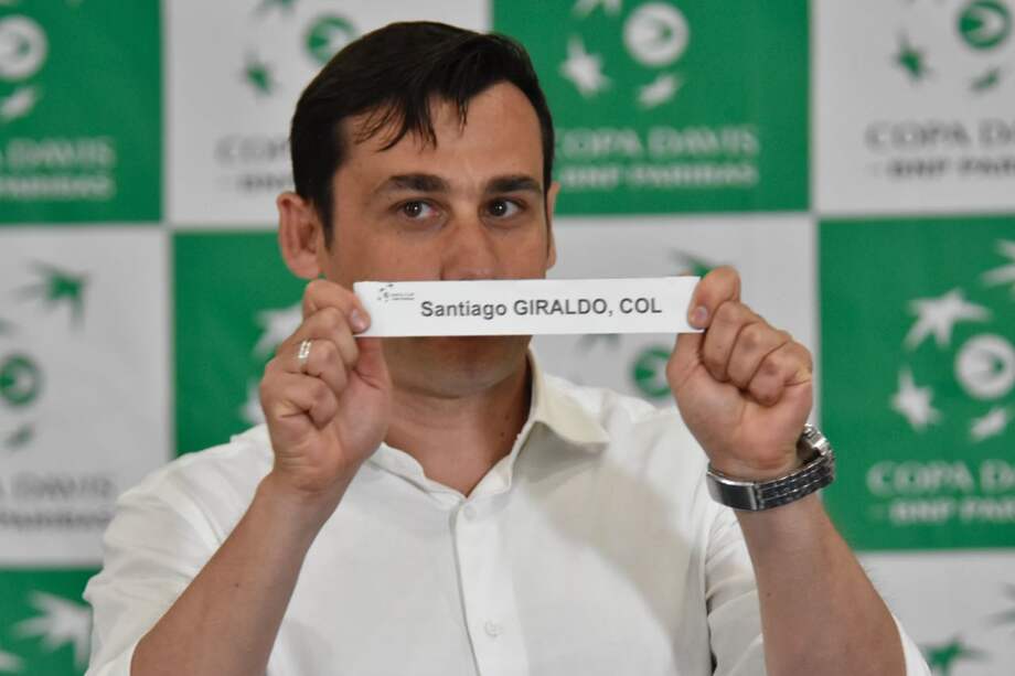 Sorteo de Copa Davis. / Fedecoltenis