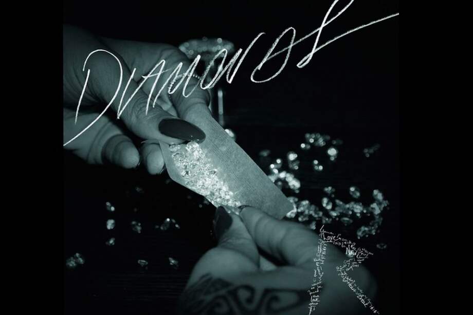 Con esta imagen Rihanna promociona su canción "Diamonds". / Facebook.com/rihanna.